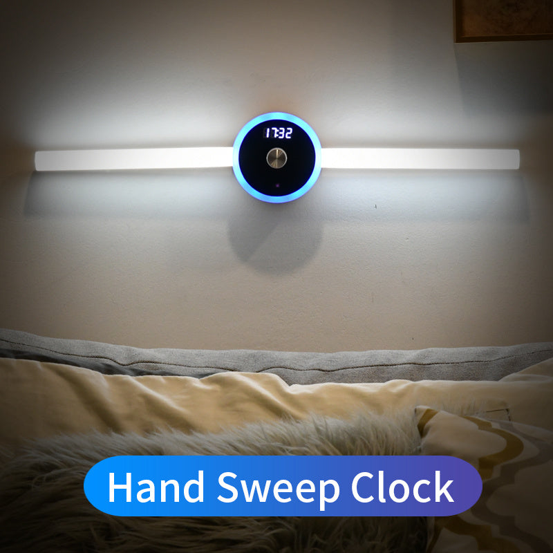 Removable LED Smart Cabinet Lamp, Timer and Clock