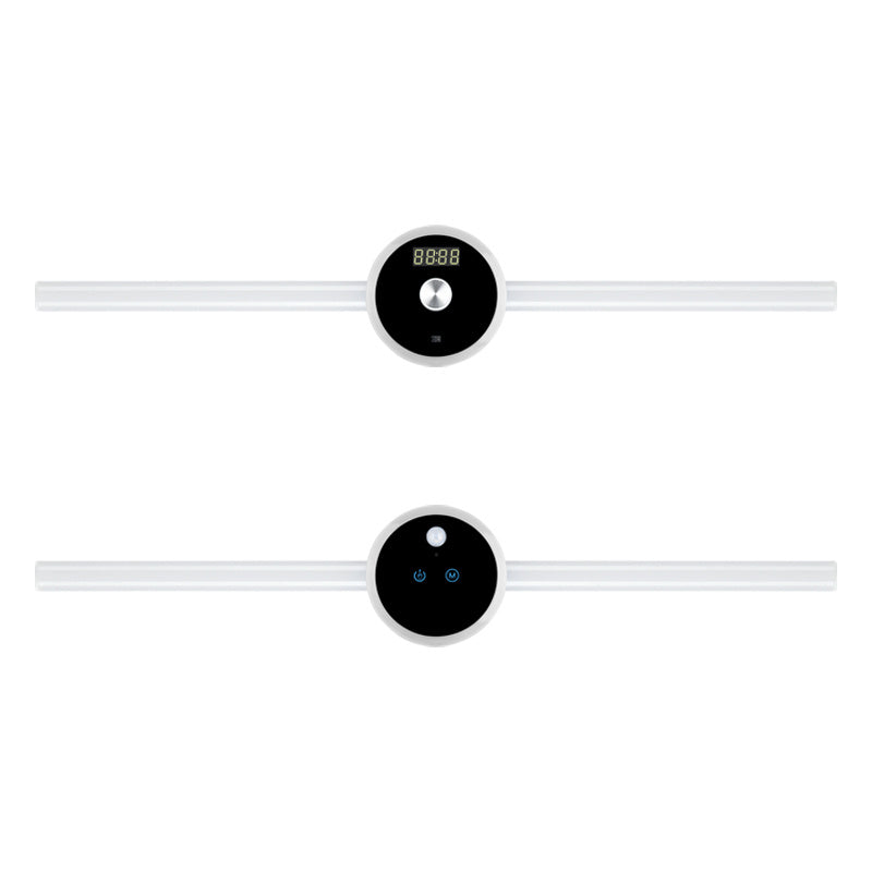 Removable LED Smart Cabinet Lamp, Timer and Clock