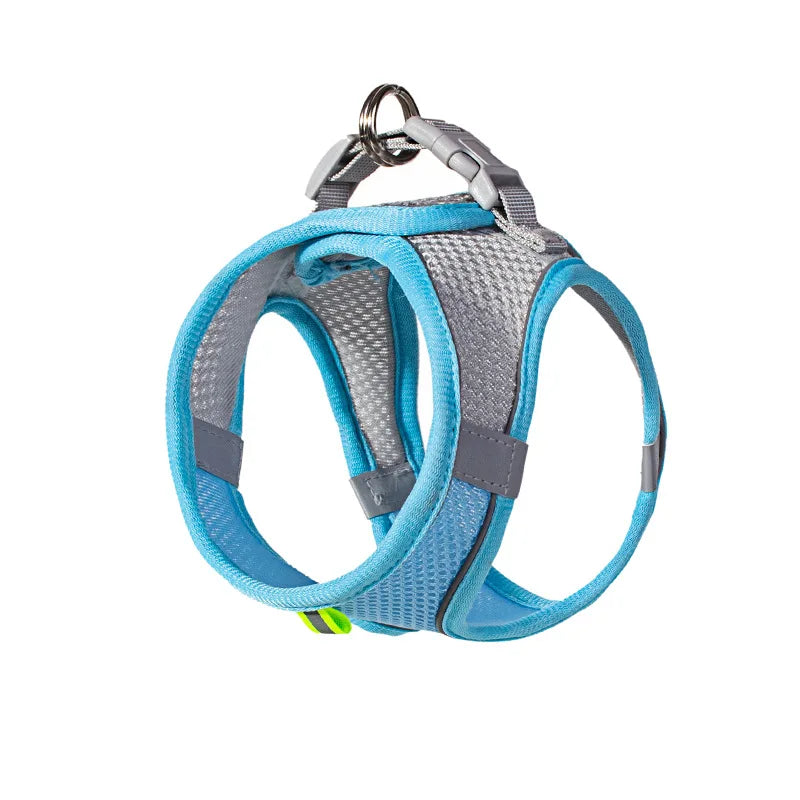 Puppy Harness Set – Adjustable Dog & Cat Harness with Leash