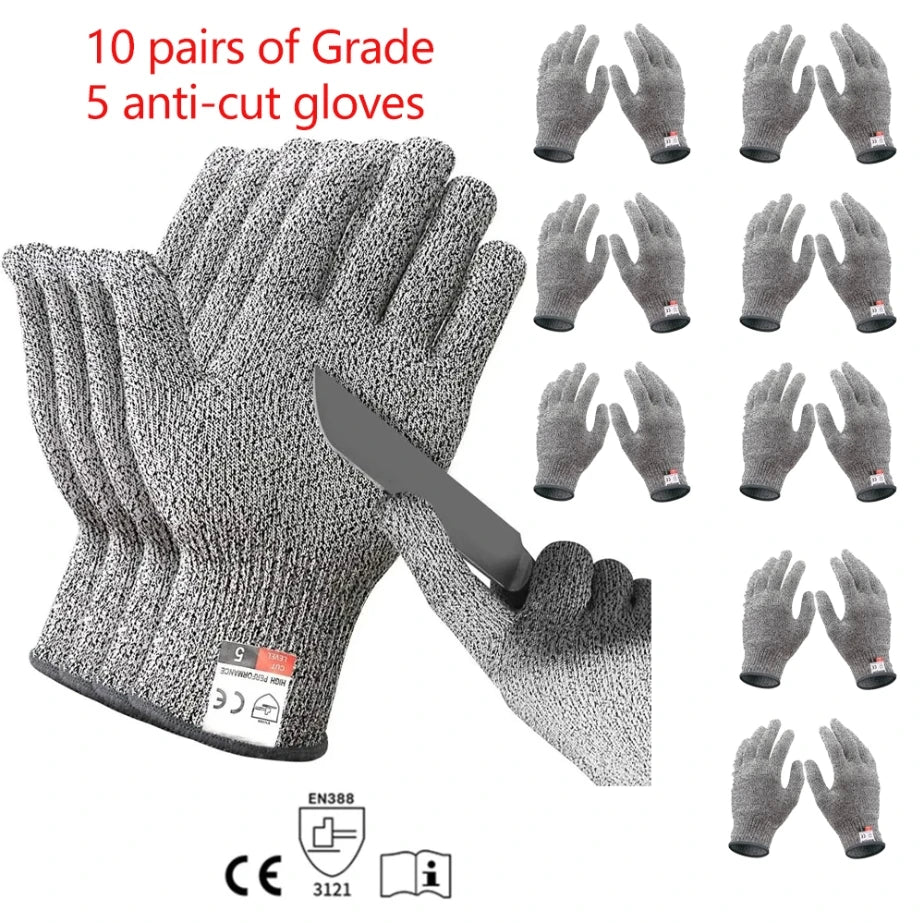 Level 5 Anti-Cut Safety Gloves