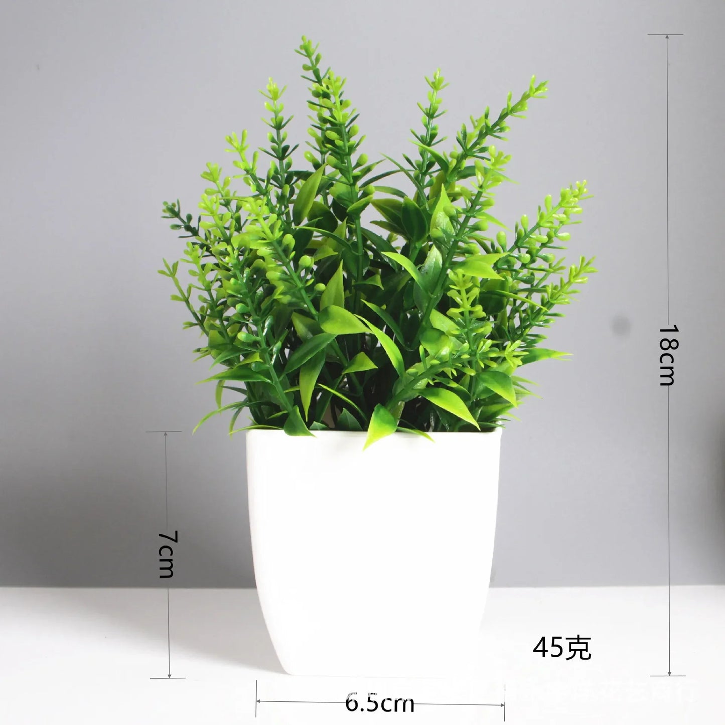 Artificial Bonsai Eucalyptus Plant – Fake Potted Greenery for Indoor, Outdoor, Home & Garden Décor