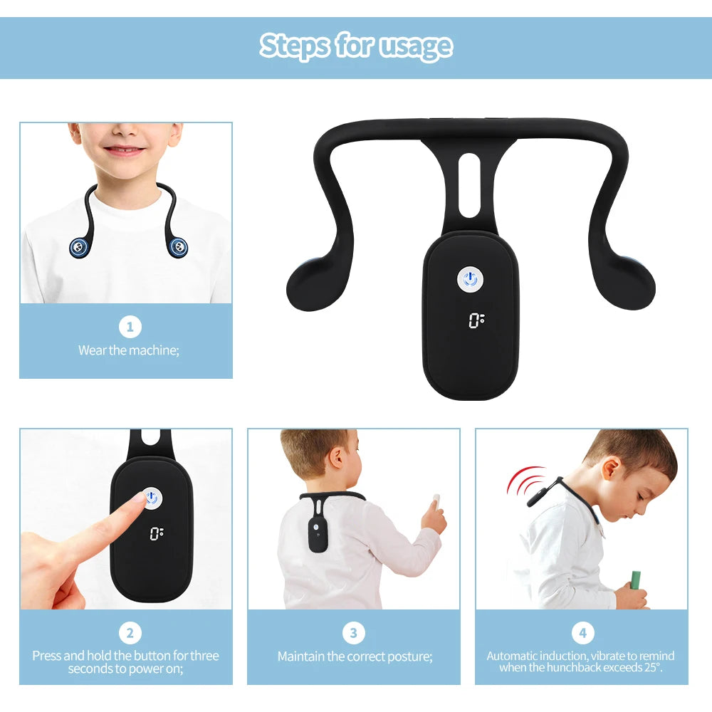 Invisible Back Support for Posture Correction