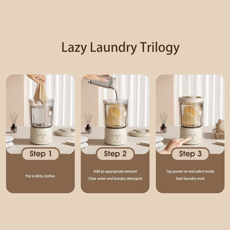 Compact Laundry Solution for Underwear & Socks