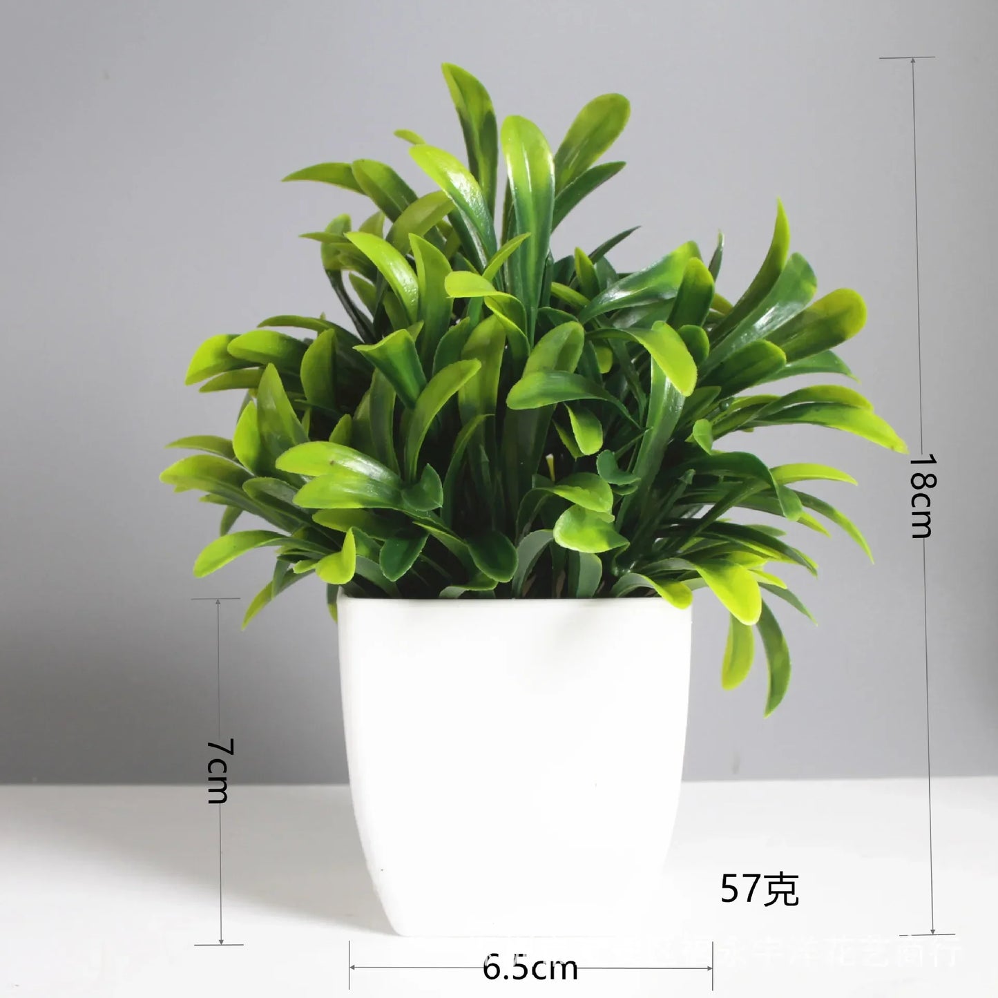 Artificial Bonsai Eucalyptus Plant – Fake Potted Greenery for Indoor, Outdoor, Home & Garden Décor
