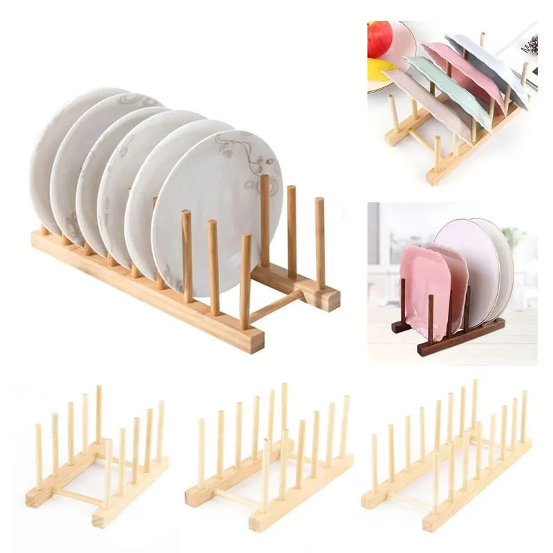 Wooden Kitchen Dish Drying Rack