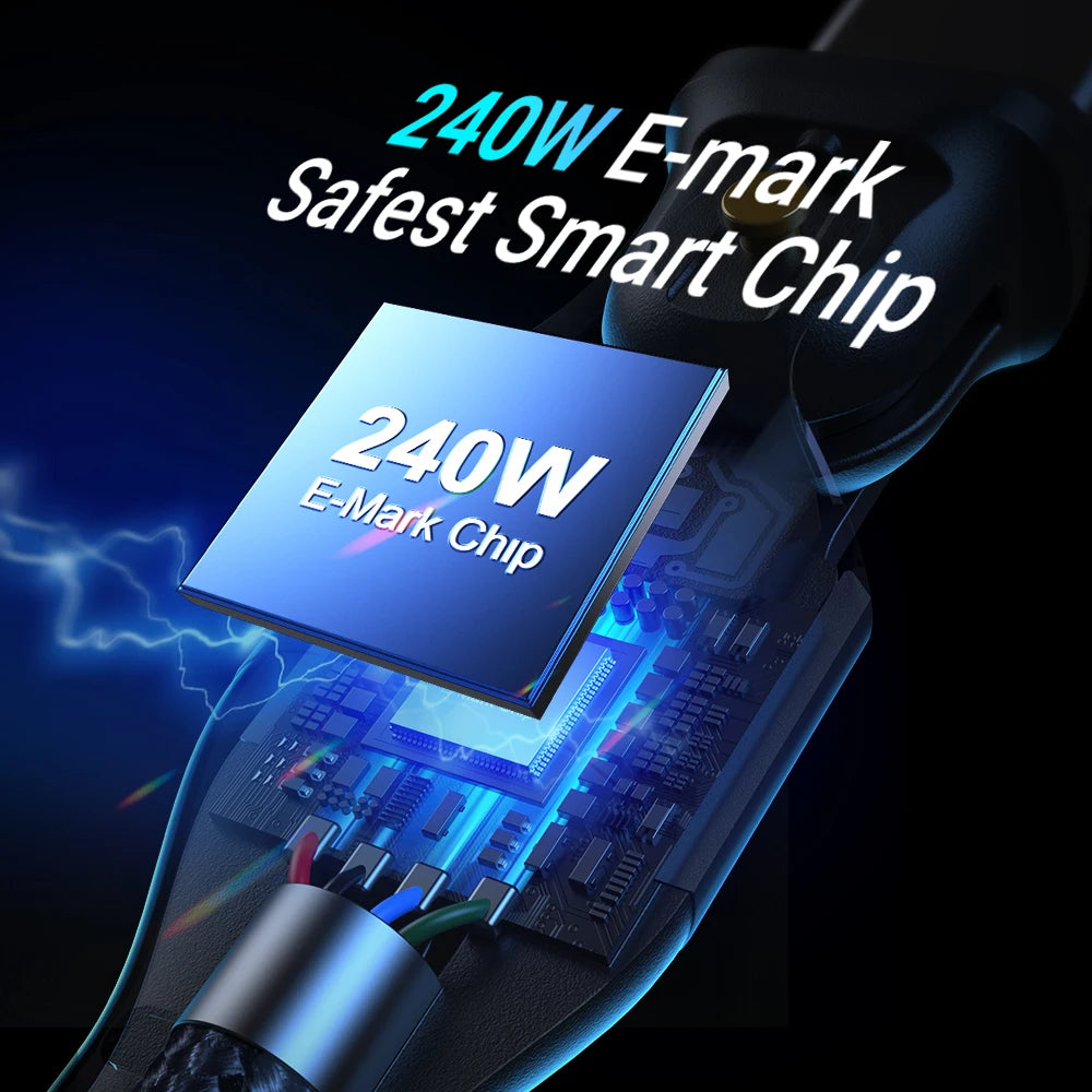 240W USB-C to USB-C PD 3.1 Fast Charging Cable