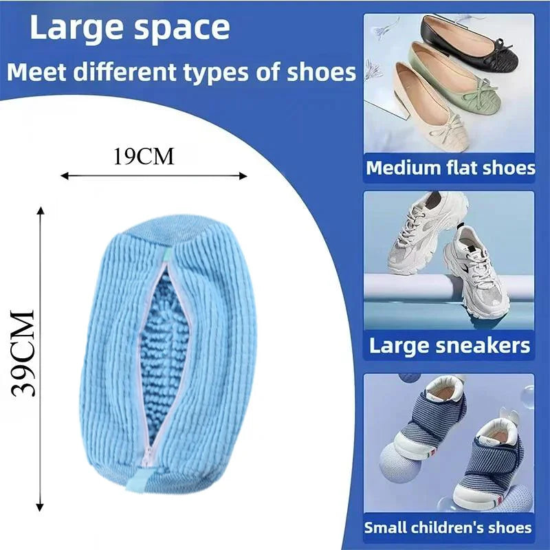 Shoe Washing & Drying Bag - Machine Washable