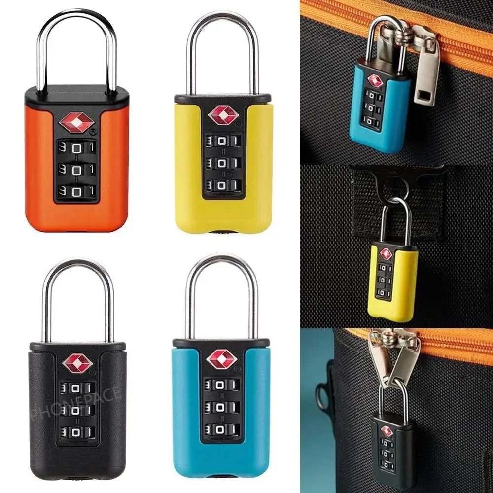 PHONEPACE 3-Digit Combination Luggage Lock