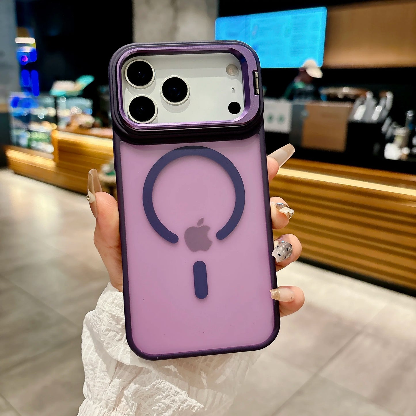 Frosted Matte Magnetic iPhone 17 Case