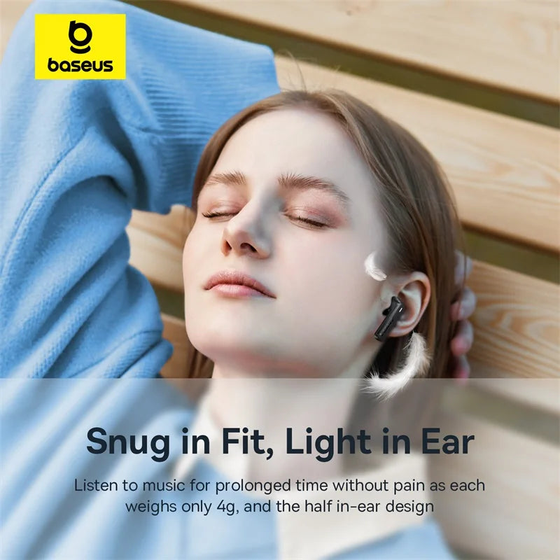 Baseus Bowie E16 Wireless Earbuds: Waterproof & Long Playtime