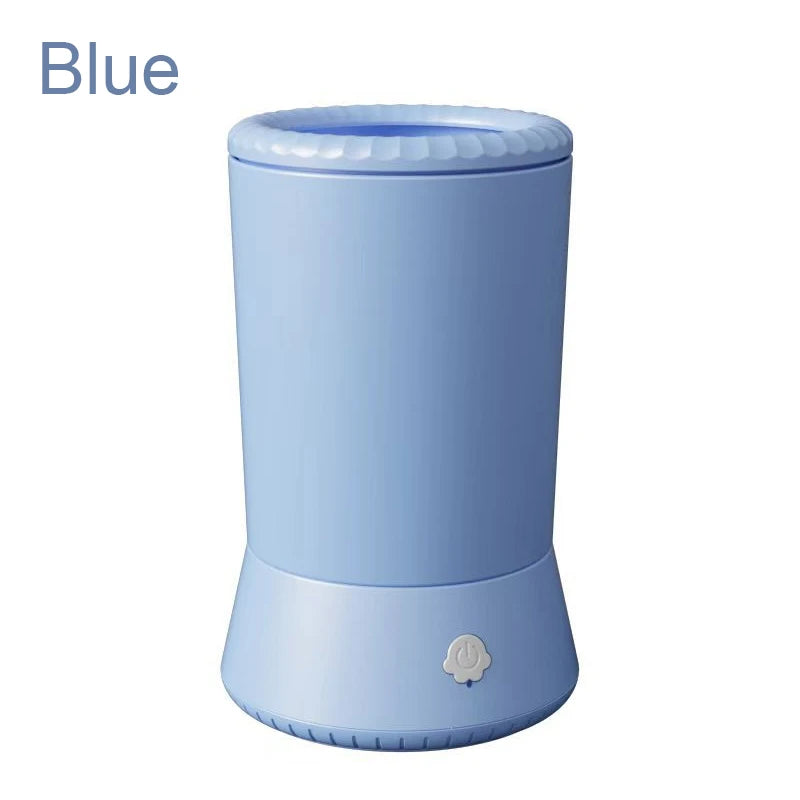 Blue Portable Electric Dog Paw Cleaner