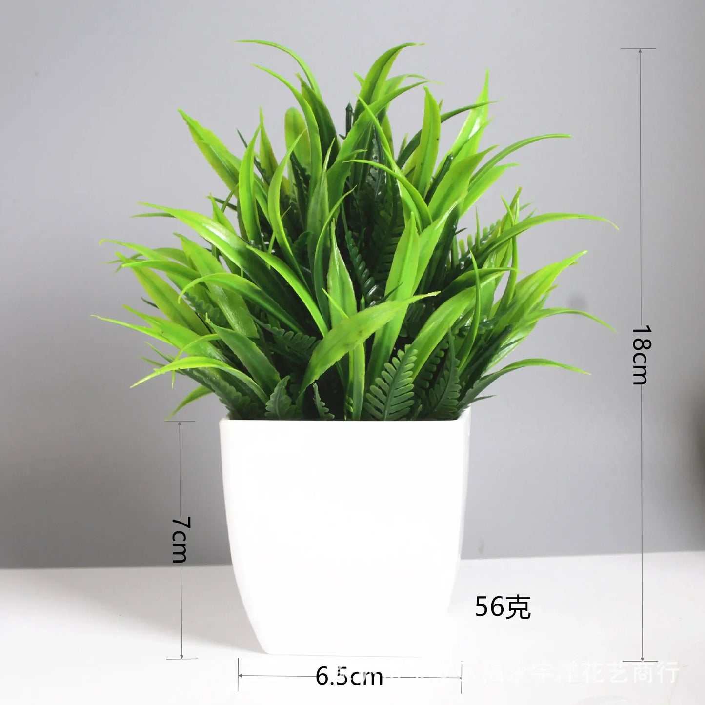 Artificial Bonsai Eucalyptus Plant – Fake Potted Greenery for Indoor, Outdoor, Home & Garden Décor