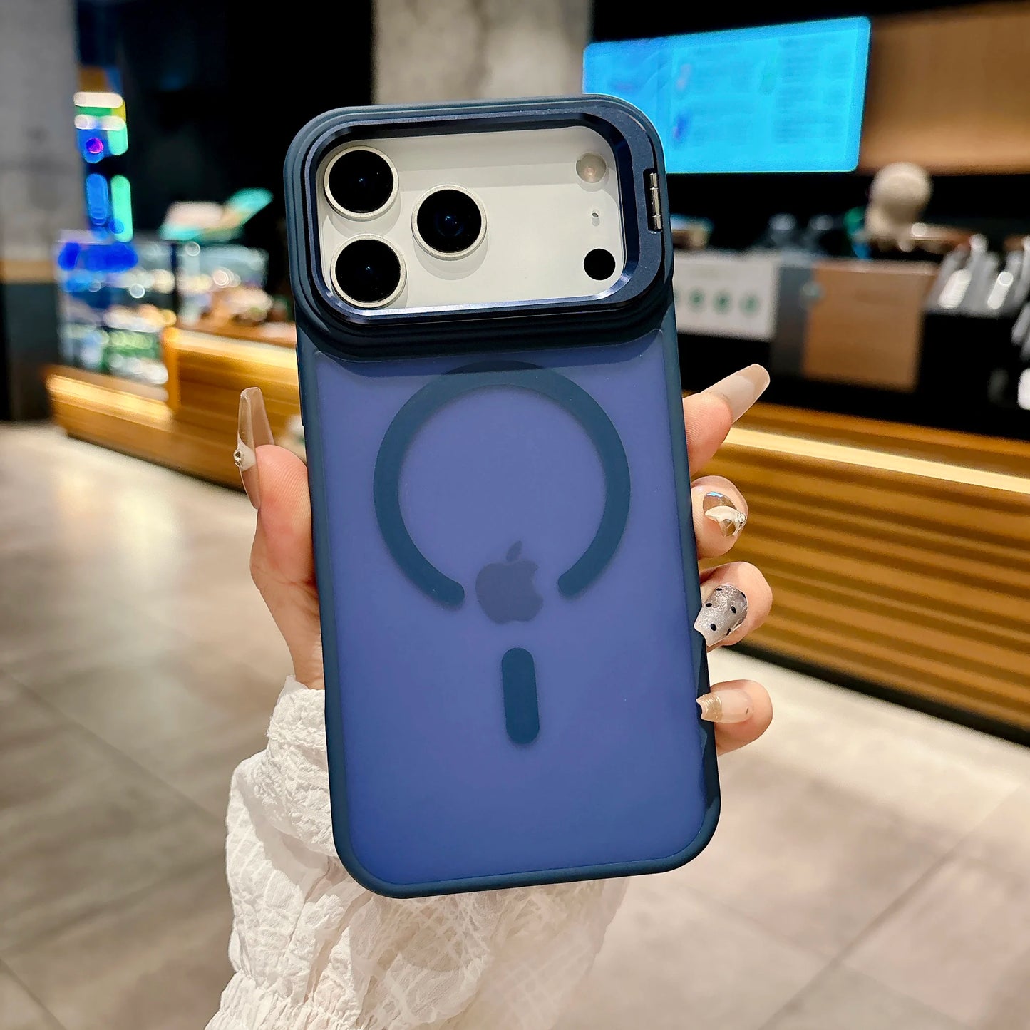 Frosted Matte Magnetic iPhone 17 Case
