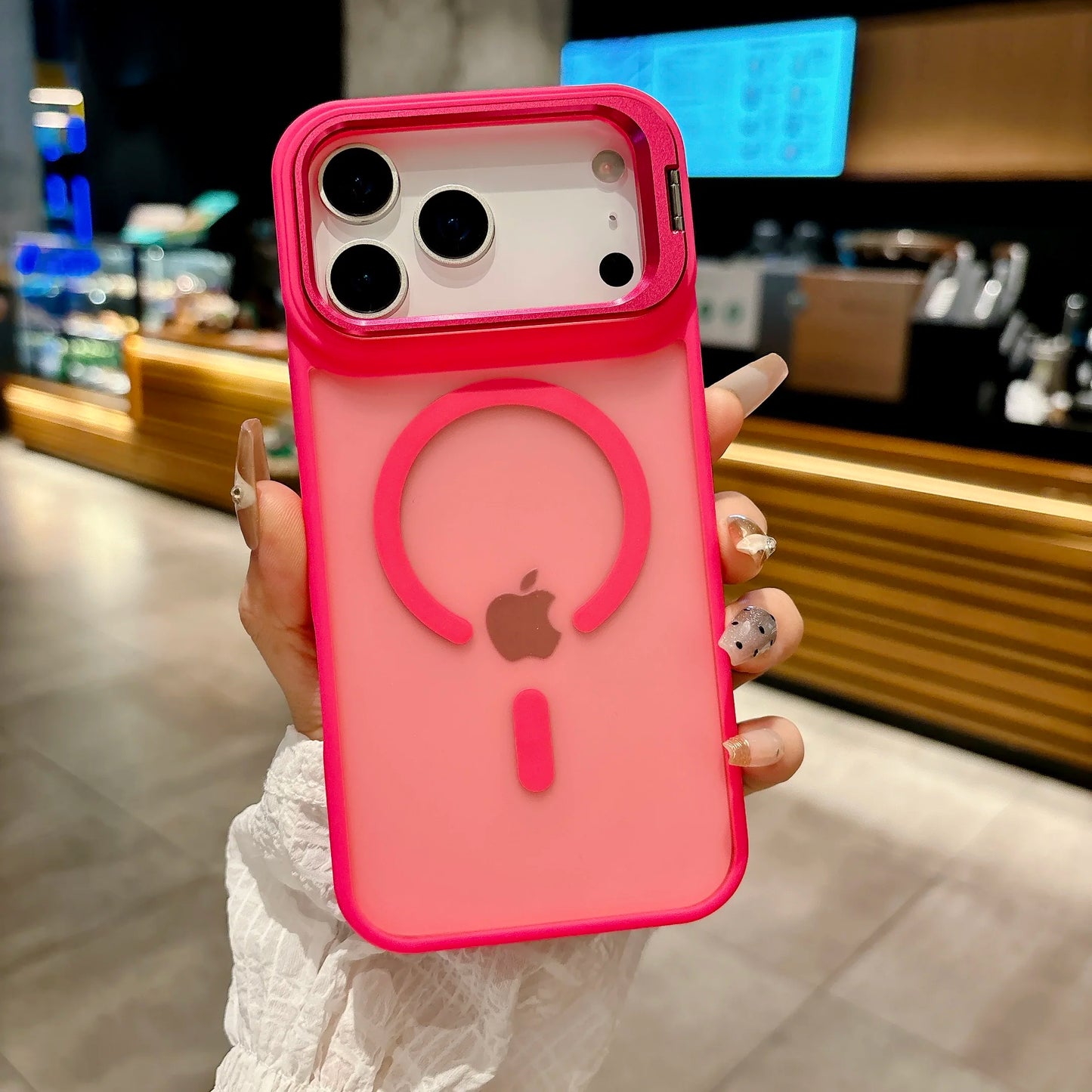 Frosted Matte Magnetic iPhone 17 Case