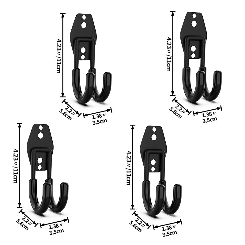 Heavy Duty Garage Hook - Wall Mount Storage