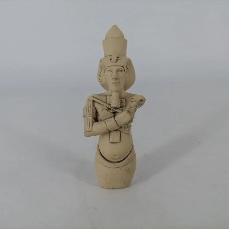 Egyptian Pharaoh Pyramid Statues
