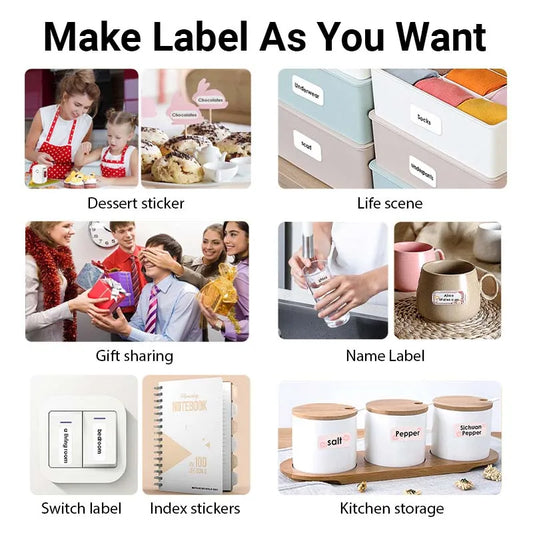 Mini Thermal Label Printer