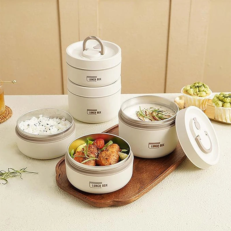 3-Piece Insulated Lunch Container Set
