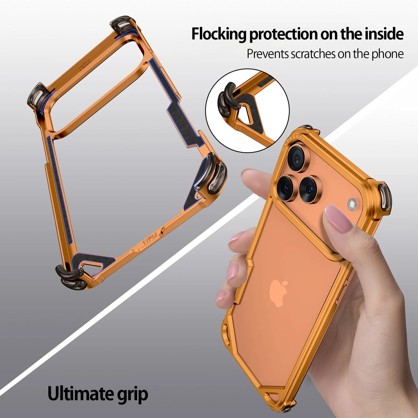 Ultra-Thin Metal iPhone 17 Pro/Pro Max & 17 Air Case