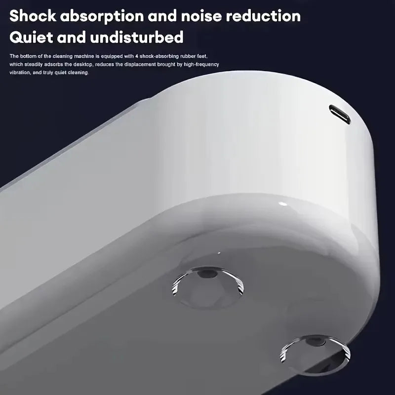 Ultrasonic Glasses Cleaner - Wireless, Multi-Purpose