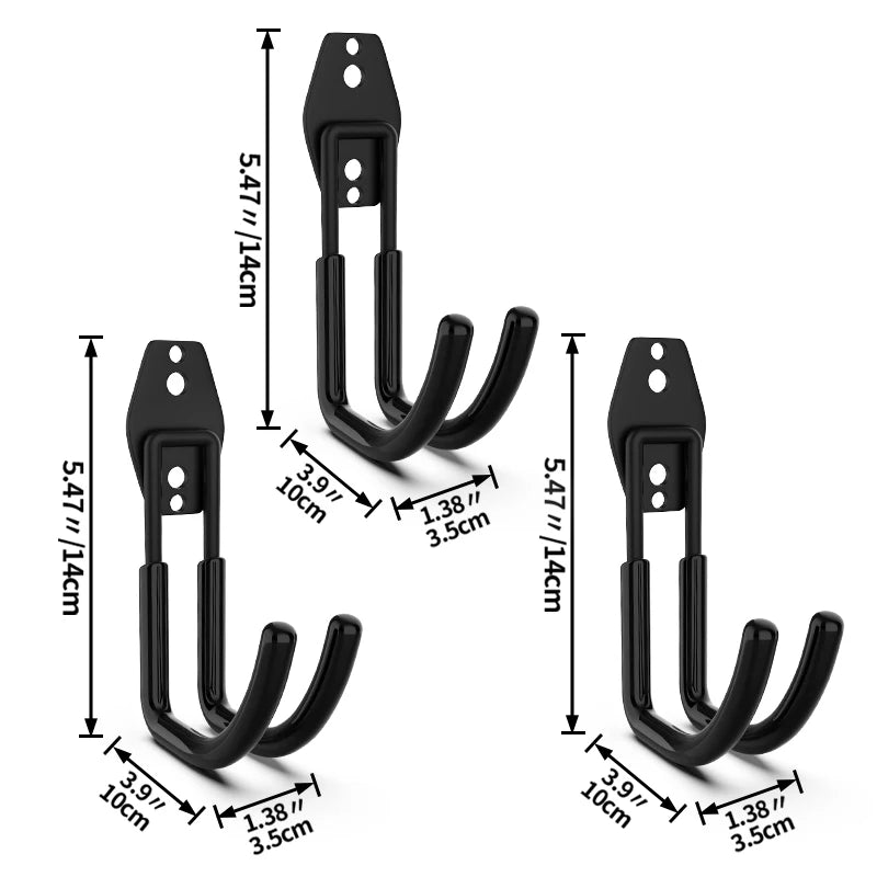 Heavy Duty Garage Hook - Wall Mount Storage