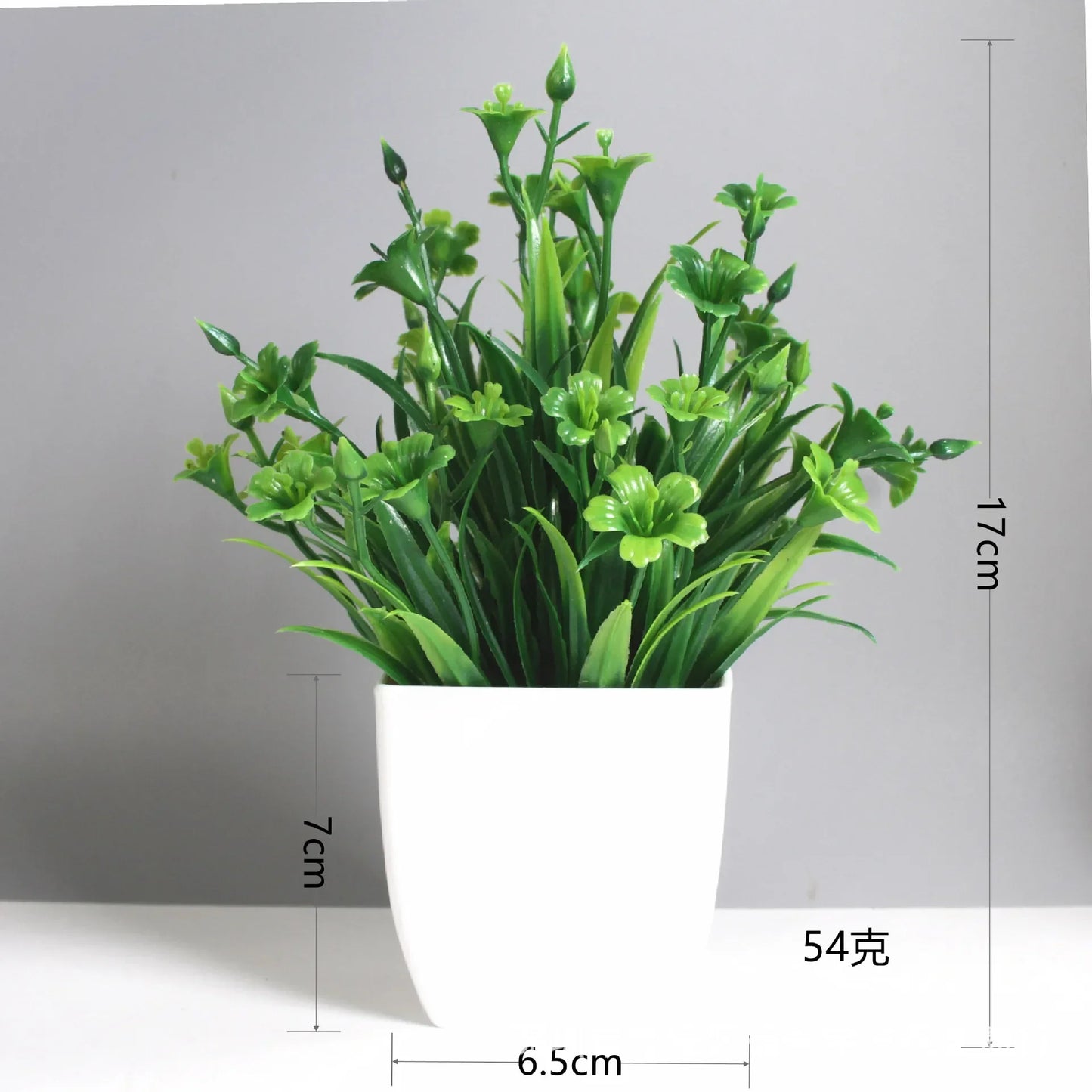Artificial Bonsai Eucalyptus Plant – Fake Potted Greenery for Indoor, Outdoor, Home & Garden Décor
