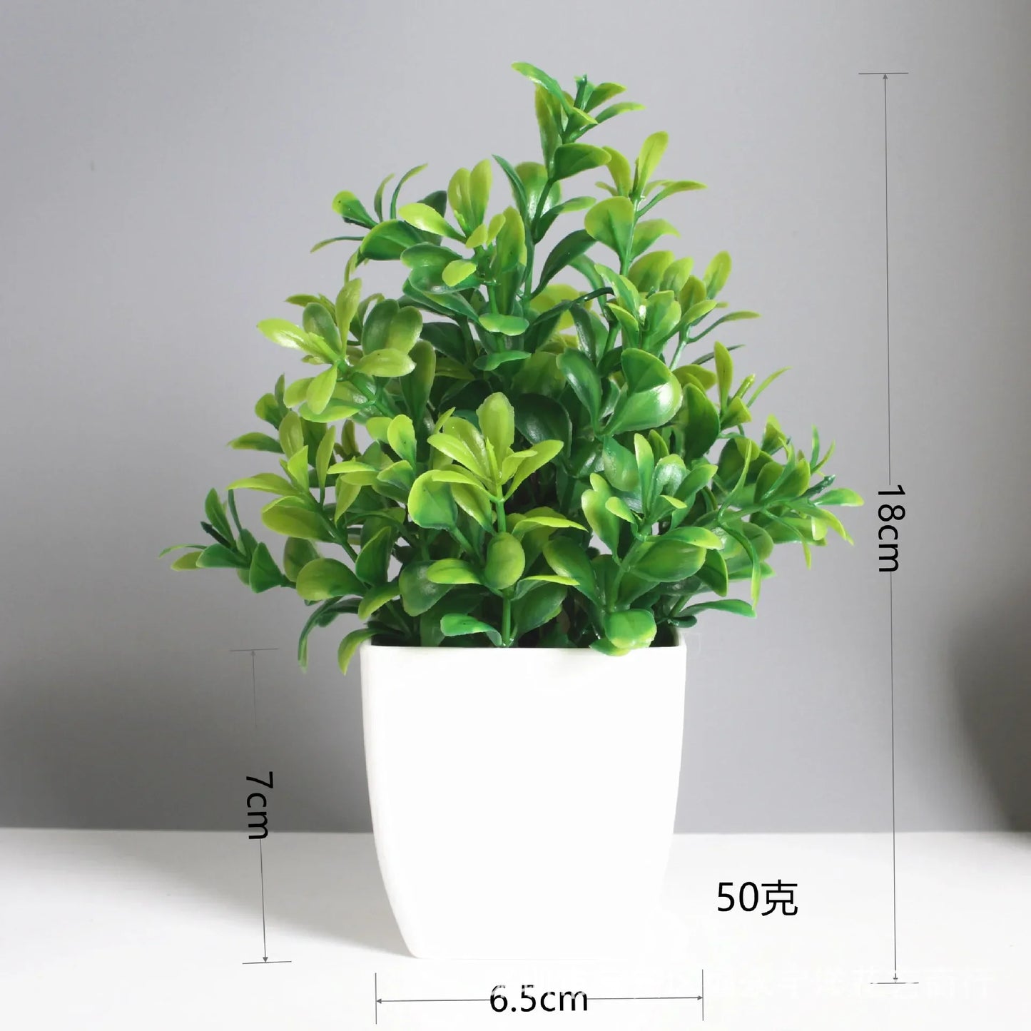 Artificial Bonsai Eucalyptus Plant – Fake Potted Greenery for Indoor, Outdoor, Home & Garden Décor
