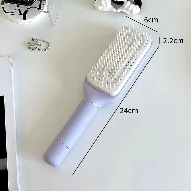 Women's Self Cleaning Hair Comb