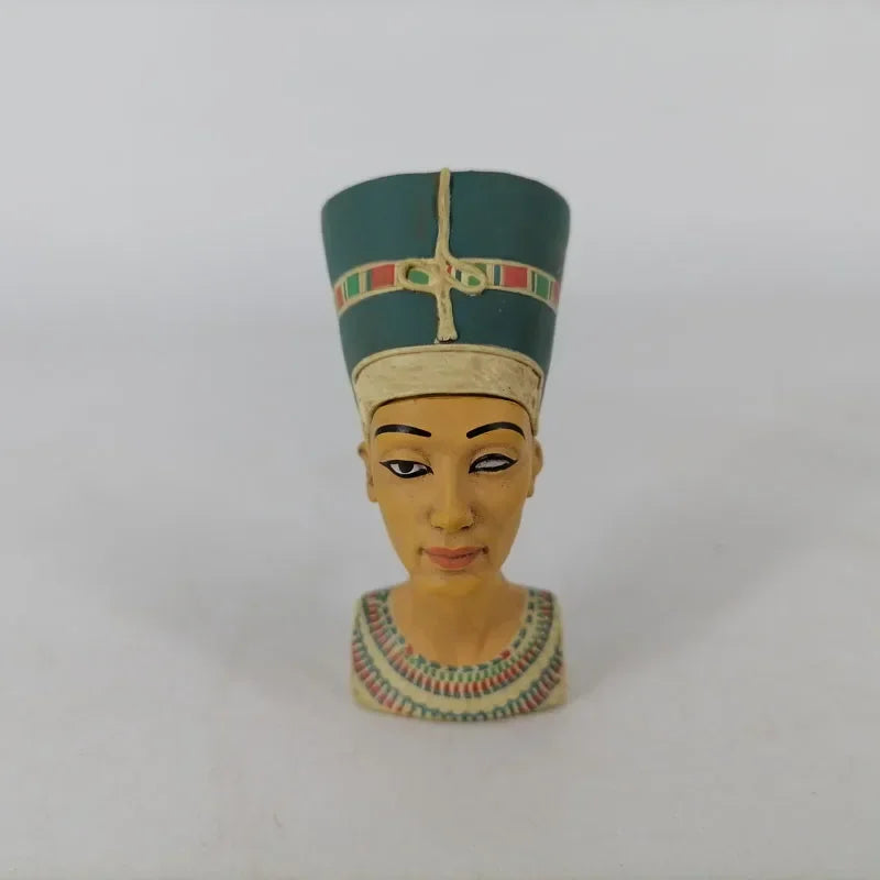 Egyptian Pharaoh Pyramid Statues