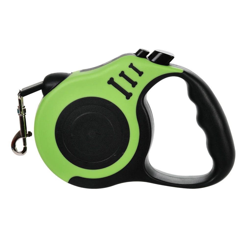 Retractable Dog Leash – 3m/5m Strong Nylon Lead for Small & Medium Dogs and Cats