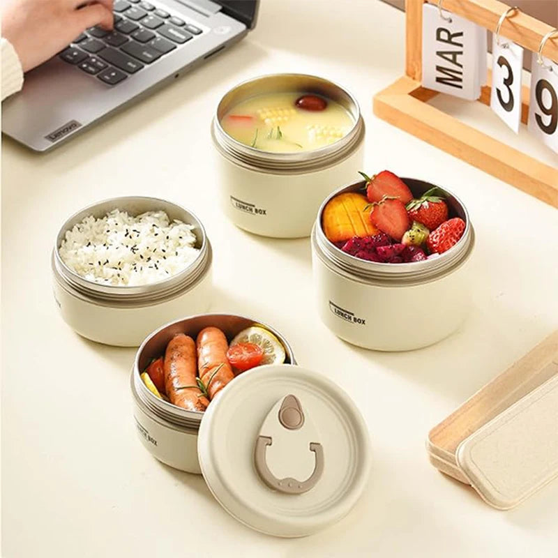 3-Piece Insulated Lunch Container Set