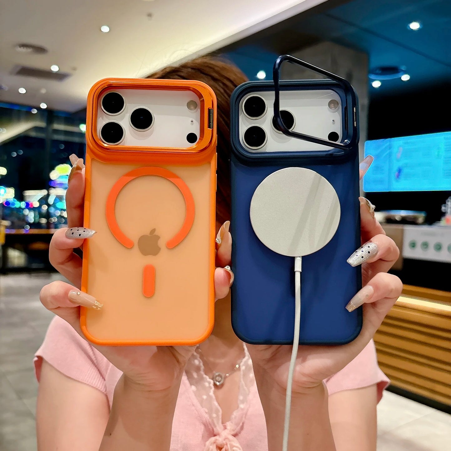 Frosted Matte Magnetic iPhone 17 Case