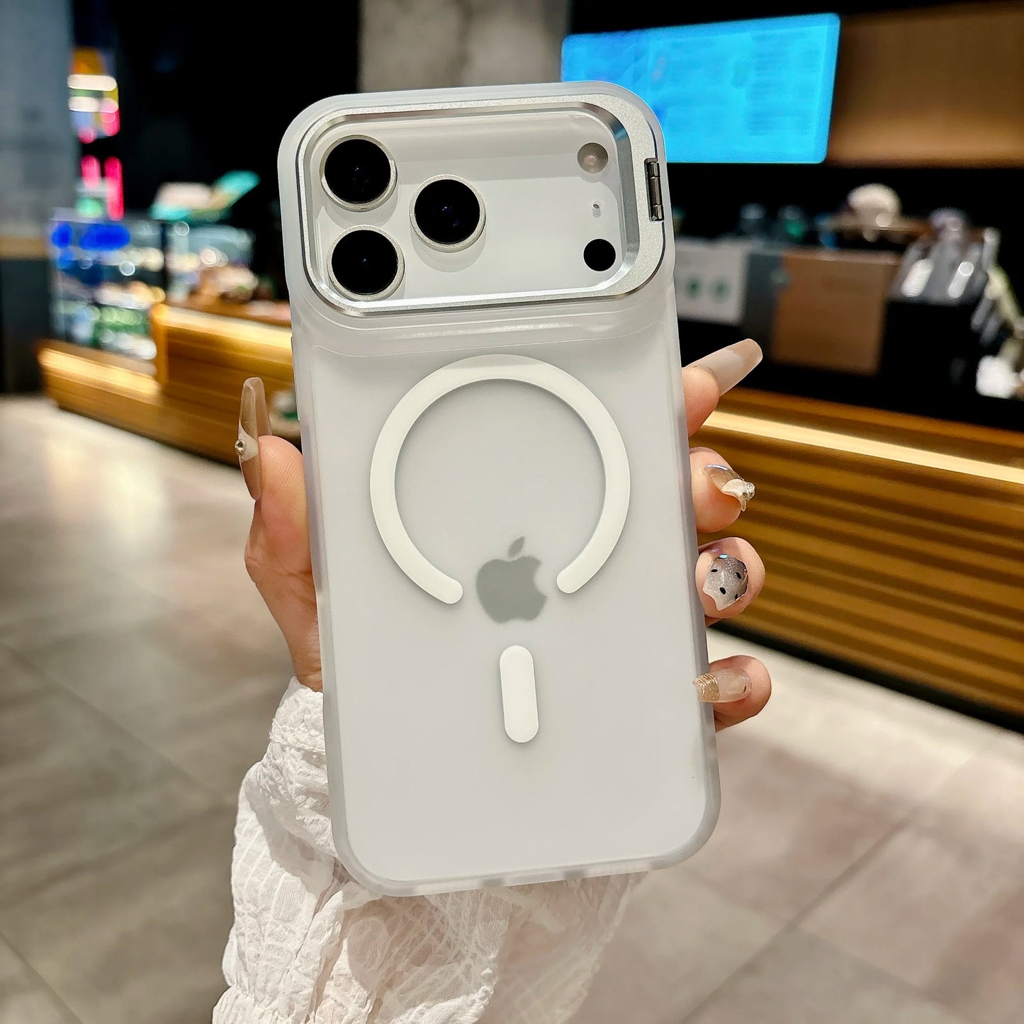 Frosted Matte Magnetic iPhone 17 Case
