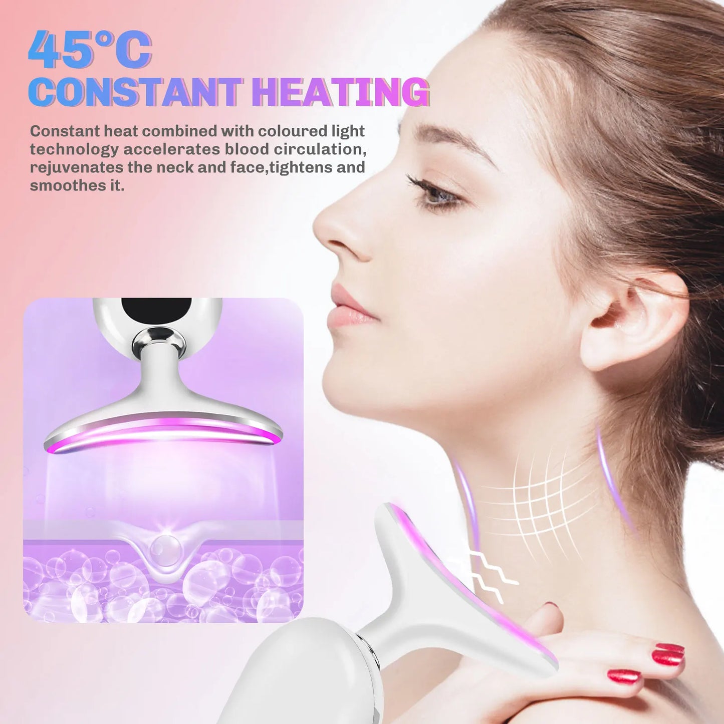 Rechargeable Facial Massager for Lifting & Firming