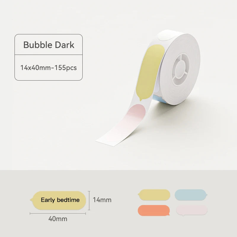 Premium Bluetooth Portable Label Printer – USB Rechargeable & Inkless for iOS/Android