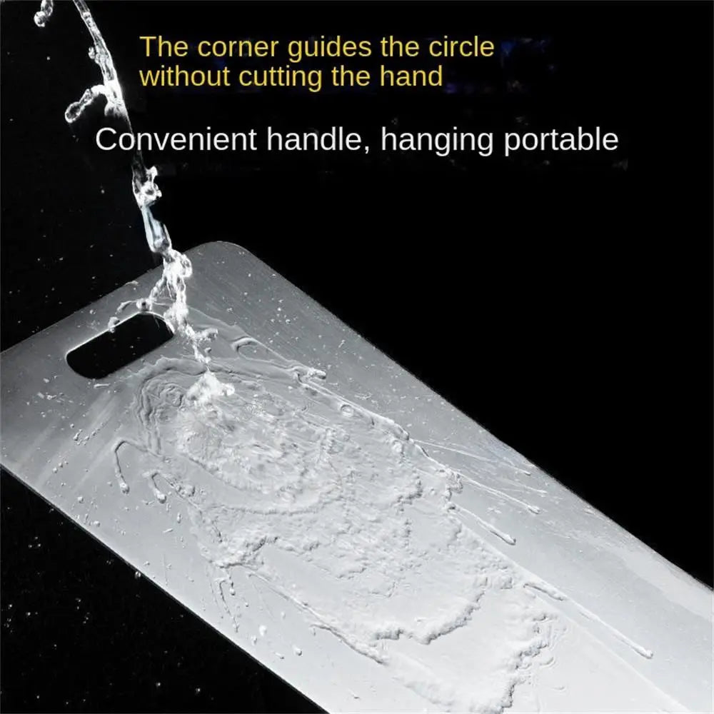 Stainless Steel Cutting Board - Antibacterial & Mildew-Proof