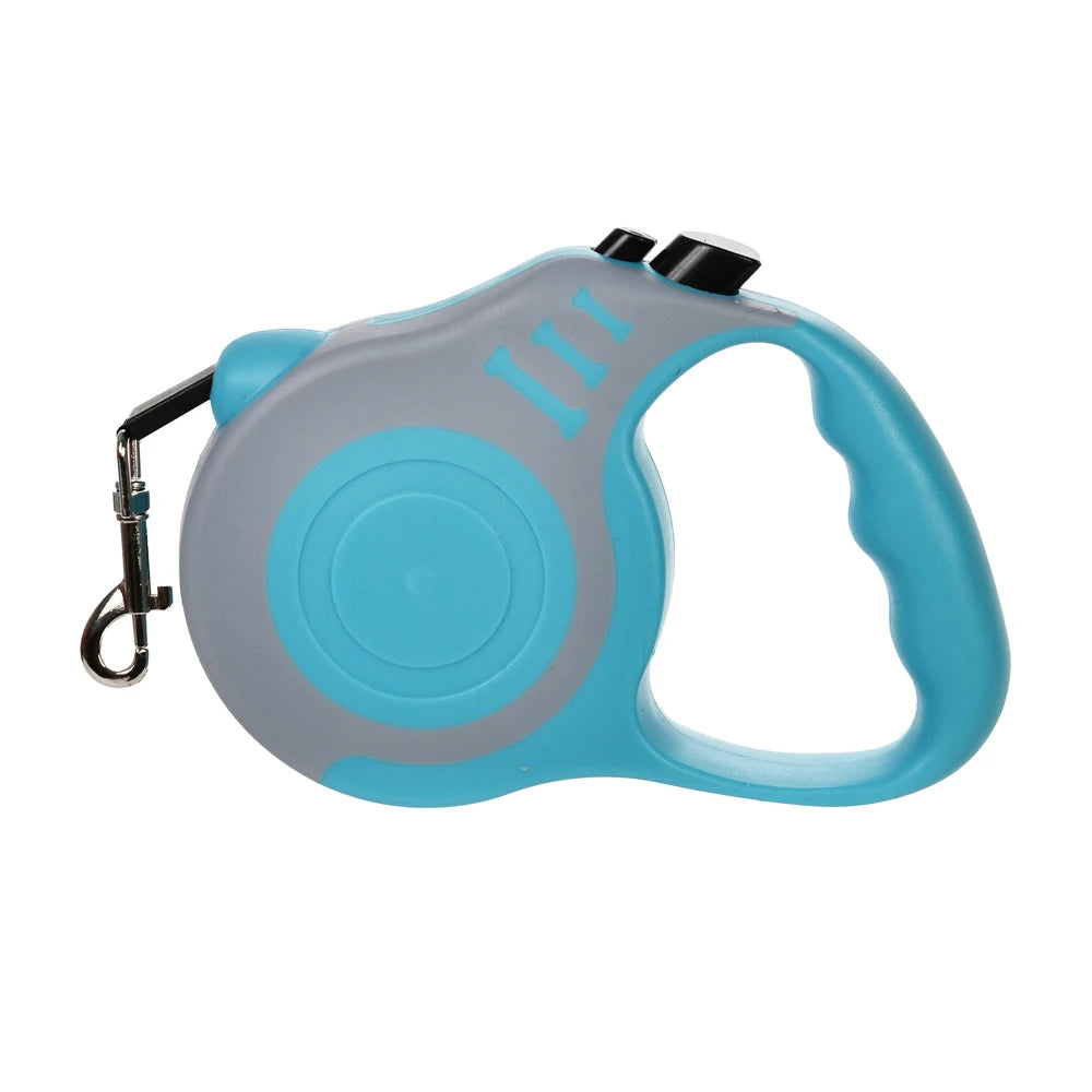 Retractable Dog Leash – 3m/5m Strong Nylon Lead for Small & Medium Dogs and Cats