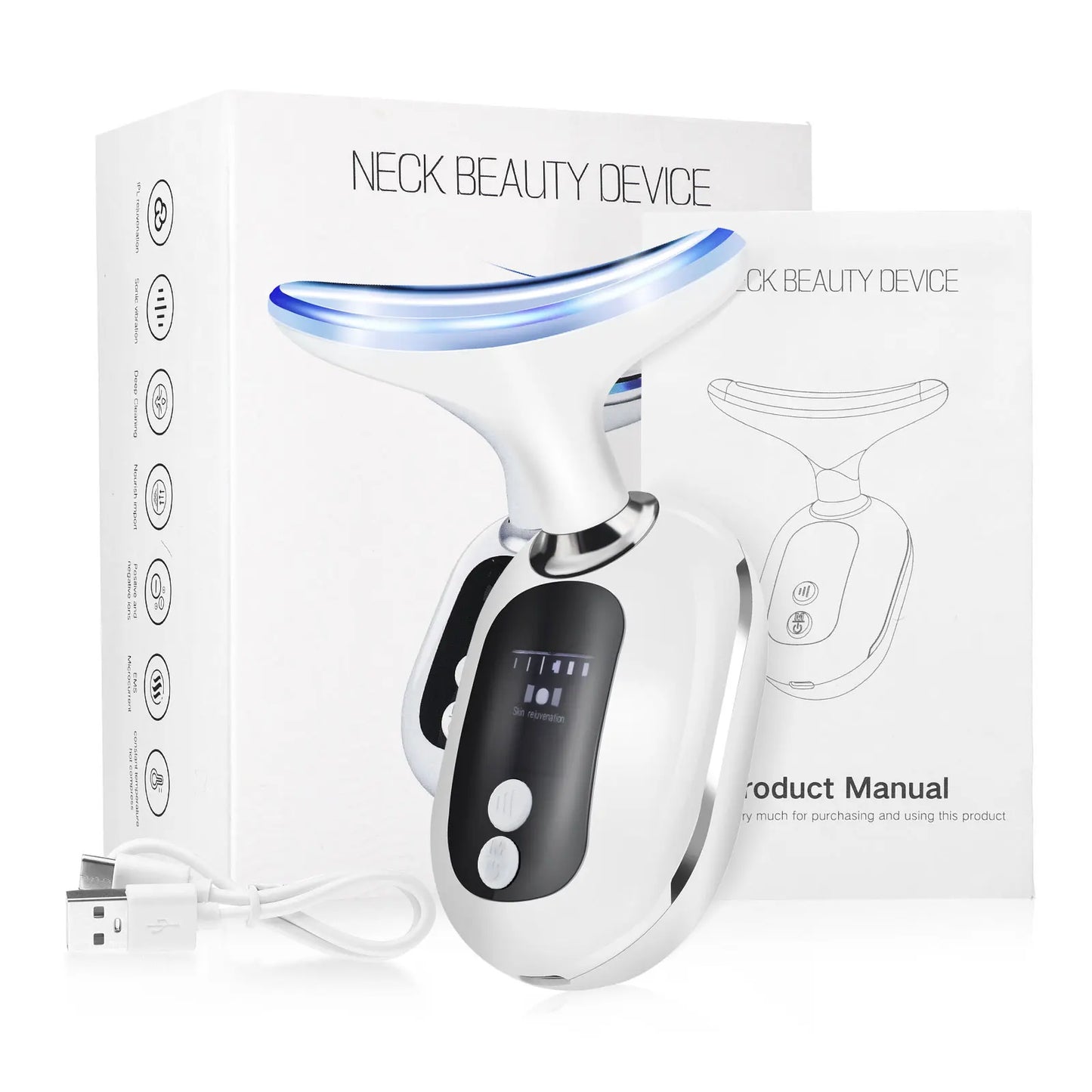 Rechargeable Facial Massager for Lifting & Firming