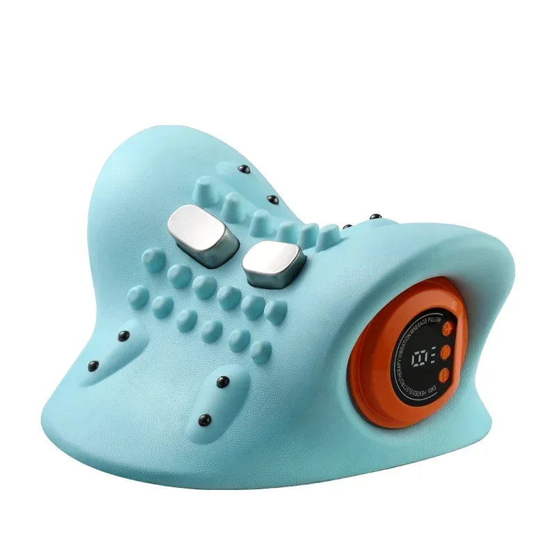 4D Neck Massager with Heat & Cervical Traction