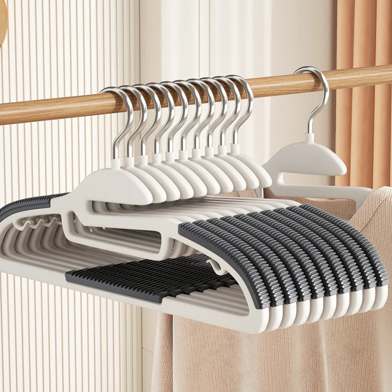 10-Pack Multifunctional Non-Slip Hangers for Clothes