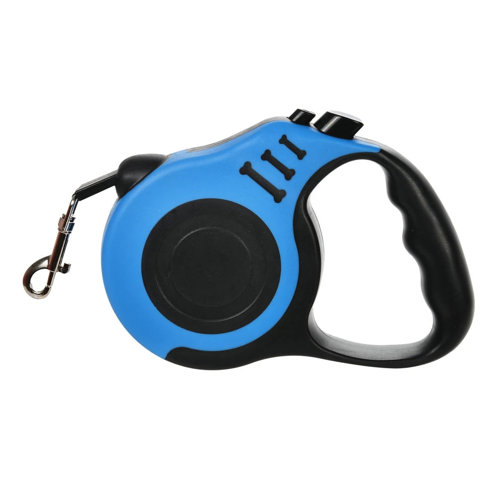 Retractable Dog Leash – 3m/5m Strong Nylon Lead for Small & Medium Dogs and Cats