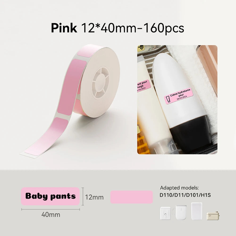 Premium Bluetooth Portable Label Printer – USB Rechargeable & Inkless for iOS/Android