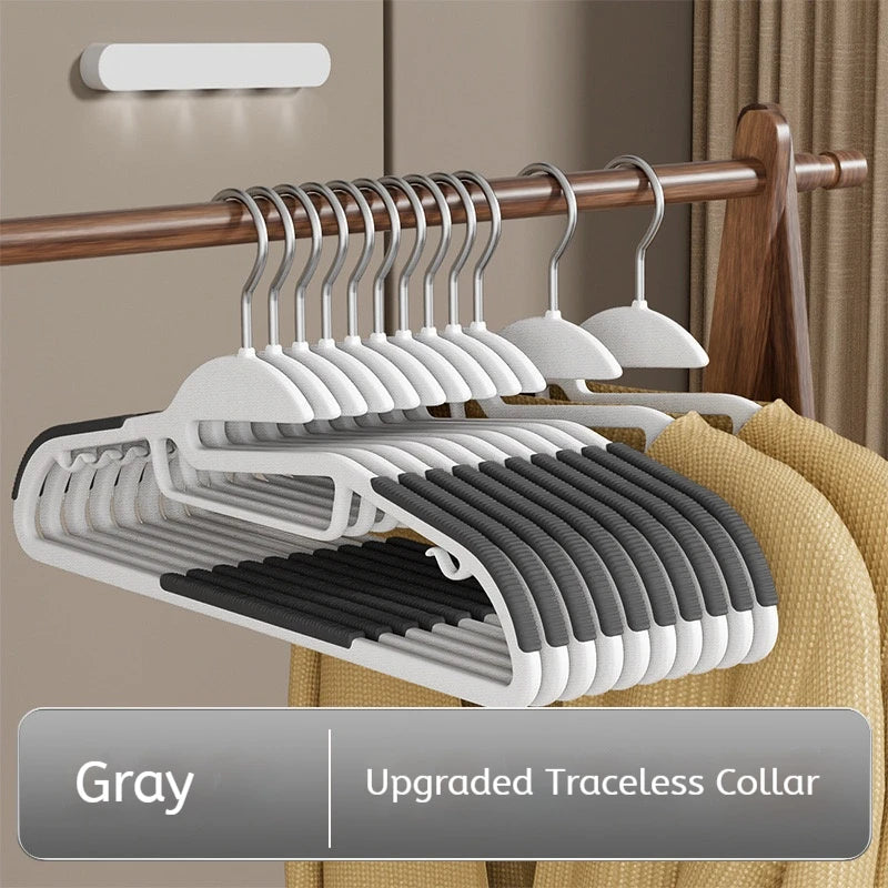 10-Pack Multifunctional Non-Slip Hangers for Clothes