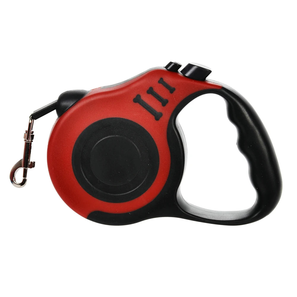 Retractable Dog Leash – 3m/5m Strong Nylon Lead for Small & Medium Dogs and Cats