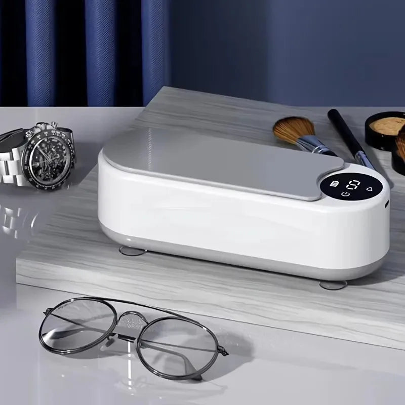 Ultrasonic Glasses Cleaner - Wireless, Multi-Purpose