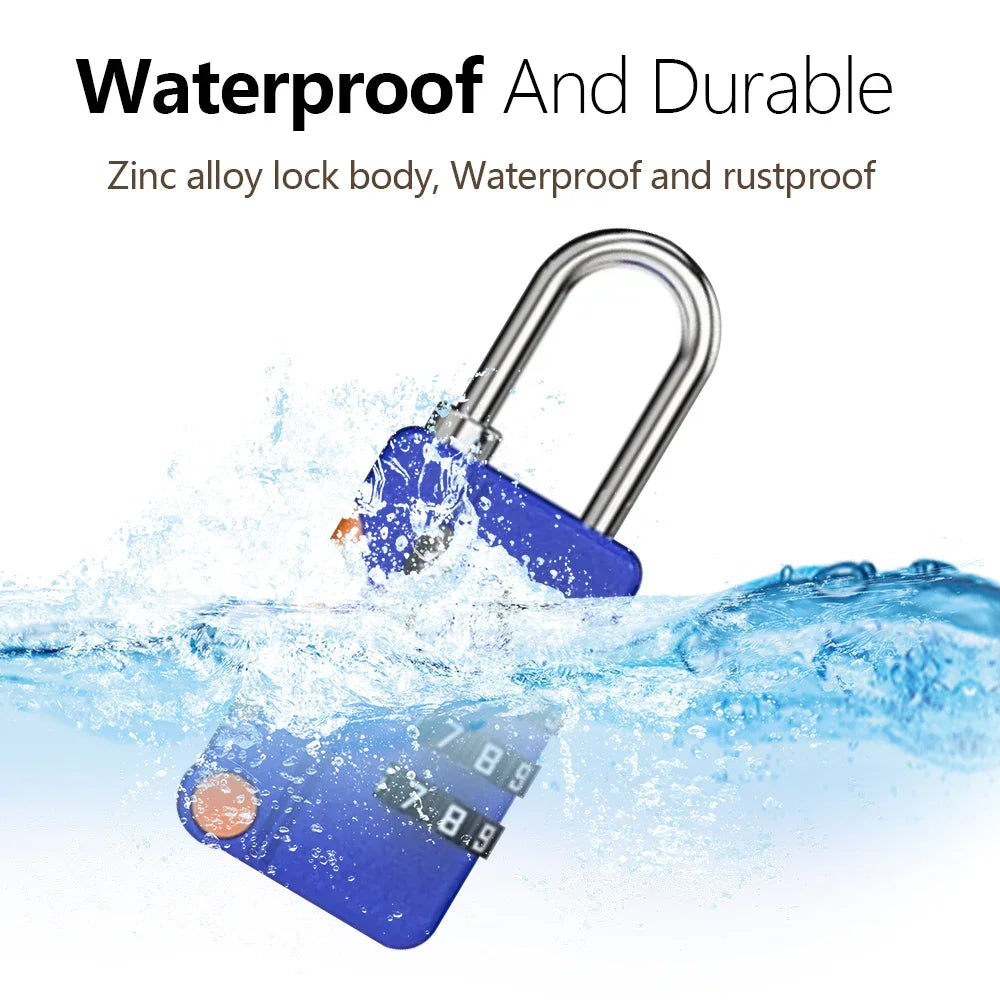 Combination Lock for Backpacks, Cases, and Luggage