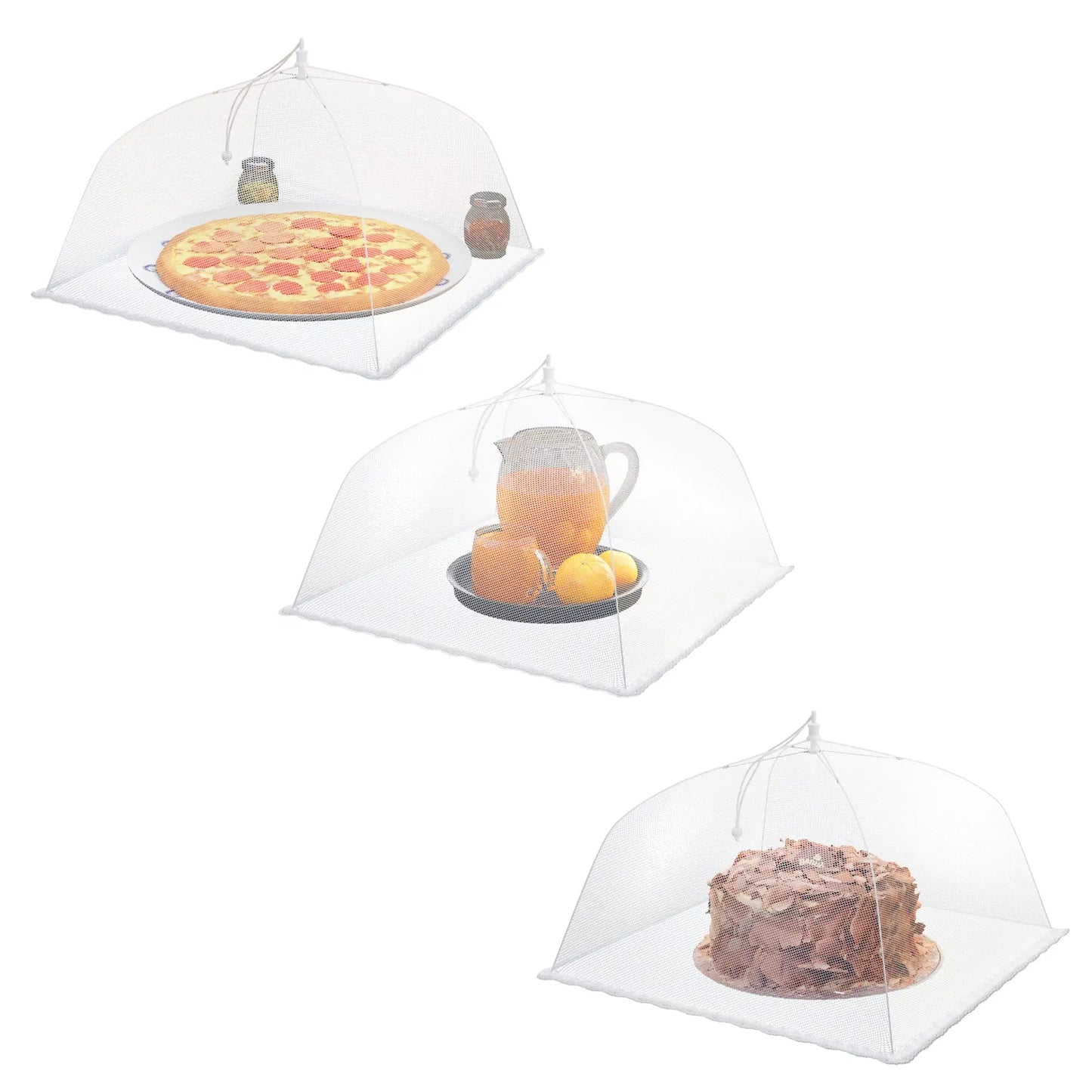Outdoor Food Covers – 17x17 Inch Collapsible Mesh Tents
