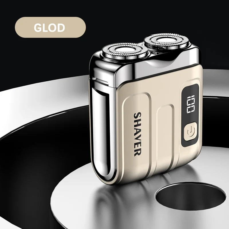 Travel-Sized Electric Shaver for Men
