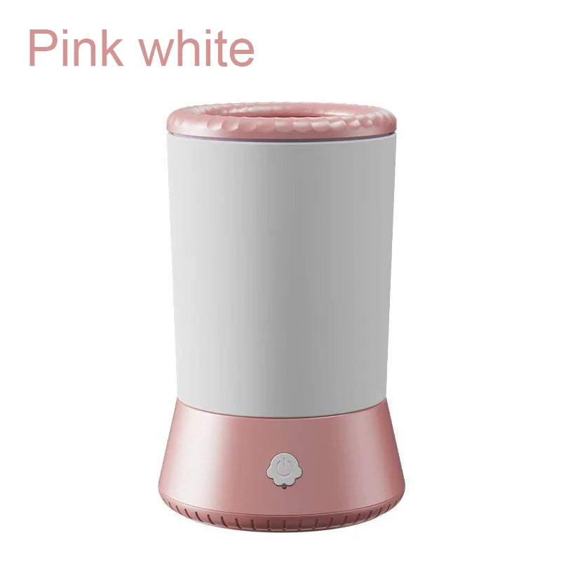 Pink White Portable Electric Dog Paw Cleaner
