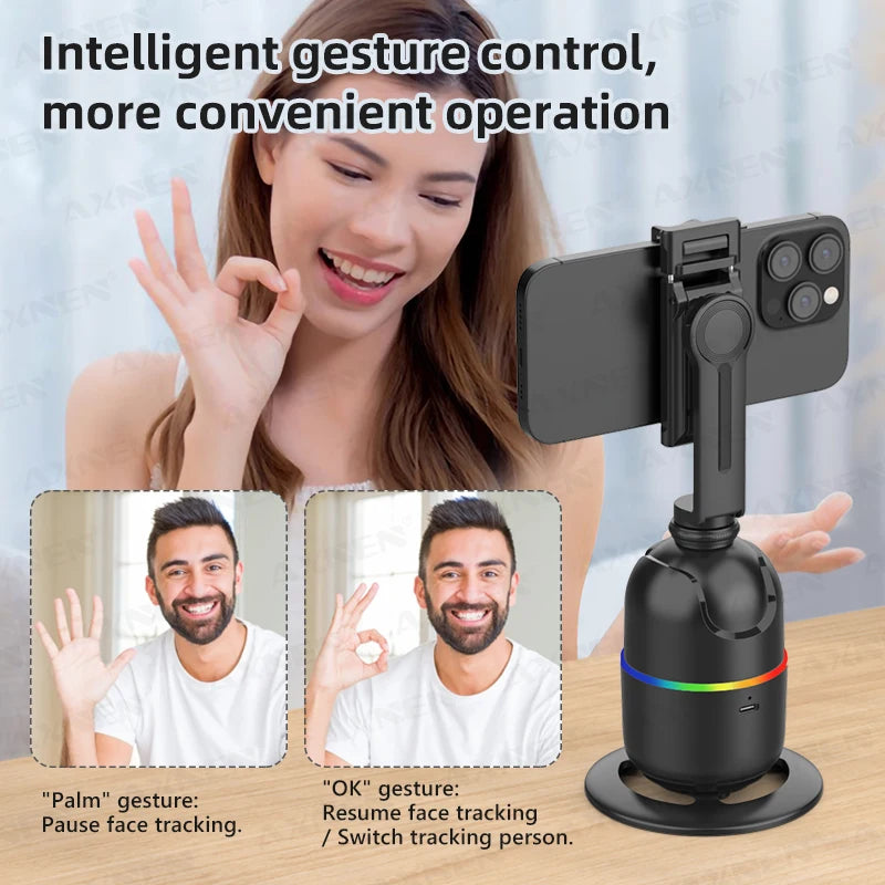 AI Face Tracking Gimbal for Smartphones & Cameras